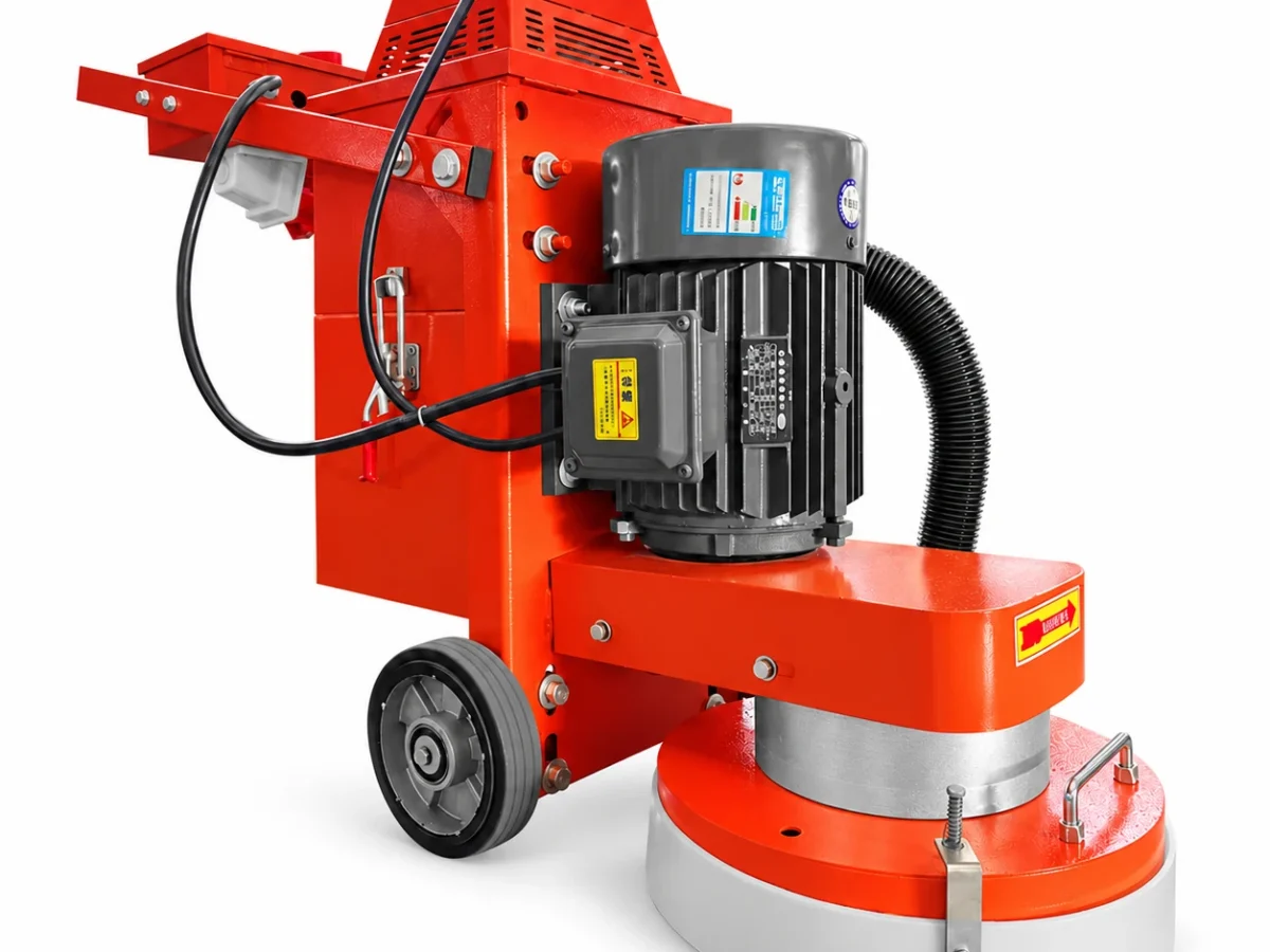 DC350 Built-In Concrete Floor Grinder — machine view