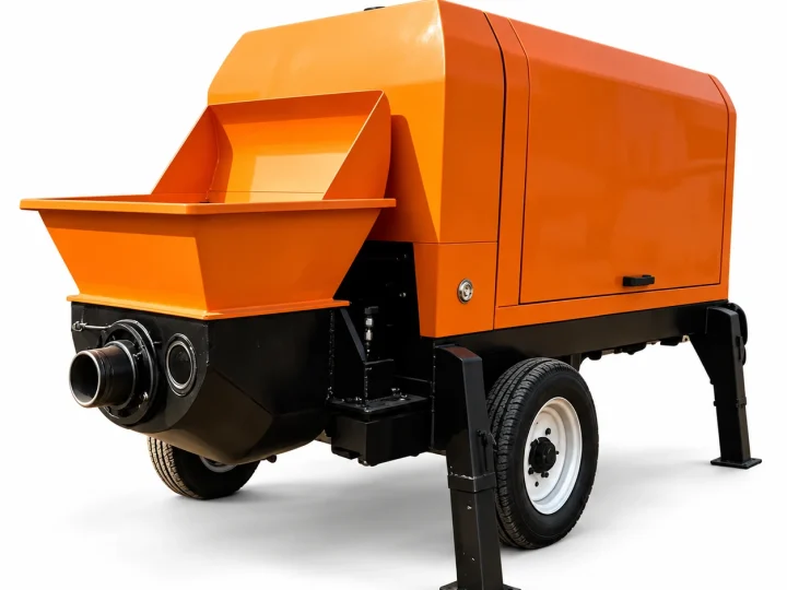 30 Diesel Concrete Pump — machine view