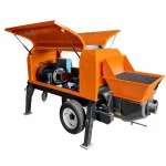 30 Electric Concrete Pump — source configuration detail