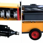 711 Mortar Spraying Machine — source configuration detail