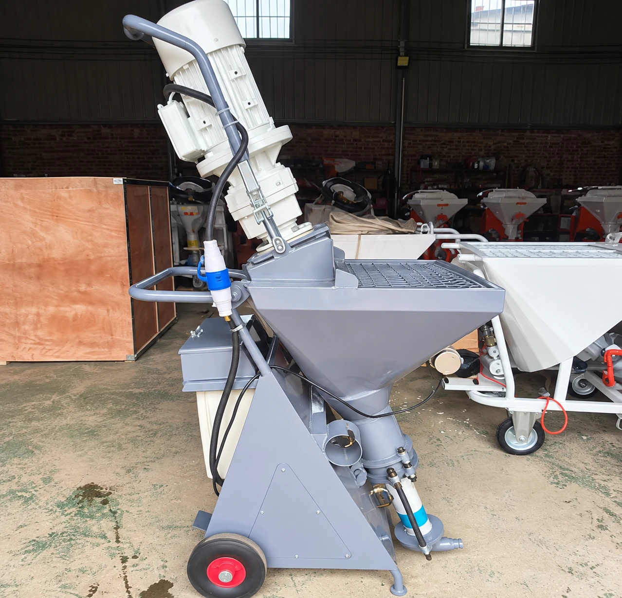 G3 side structure, hopper and electrical connection