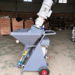 G3 hopper and pump side in the workshop