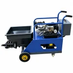 311 Mortar Spraying Machine — machine view