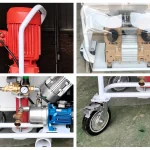 M9 Mortar Spraying Machine — source configuration detail