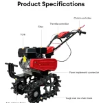 Hening 170F Gasoline Tracked Tiller — source photograph 2