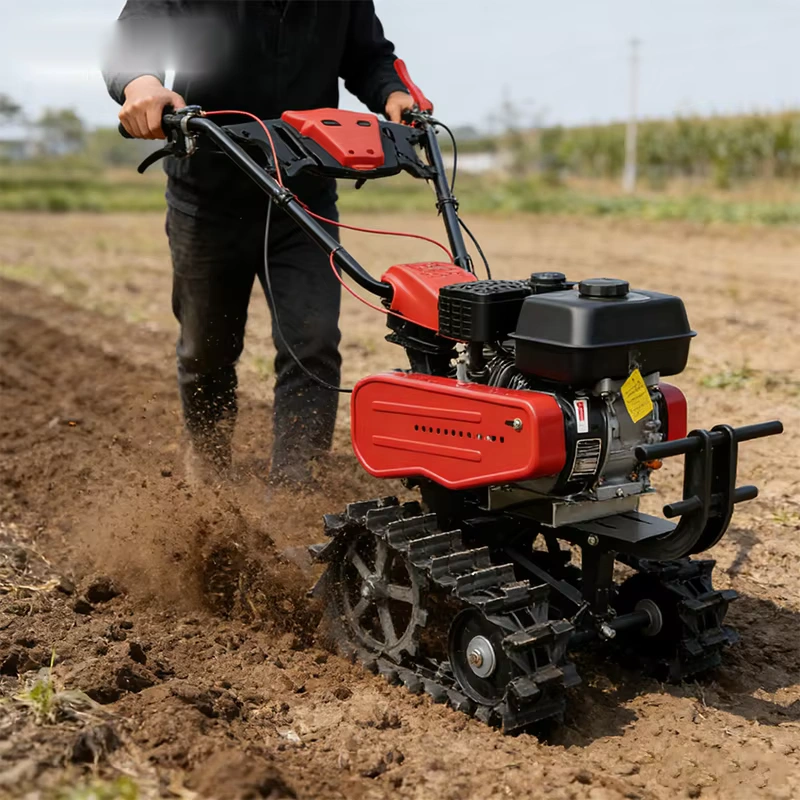 Hening 170F Gasoline Tracked Tiller — source photograph 1