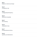 Enquiry checklist