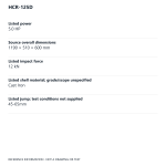 Specification reference