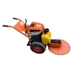 Pile-cutting saw and push handles