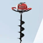 Auger powerhead and bit assembled