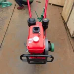 Top view of the base tiller