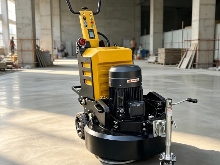Source large floor-grinder configuration
