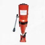 Core-drill motor and spindle