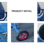 Original drum, wheel and drive detail panel