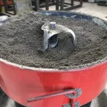 Original pan interior and mixing assembly