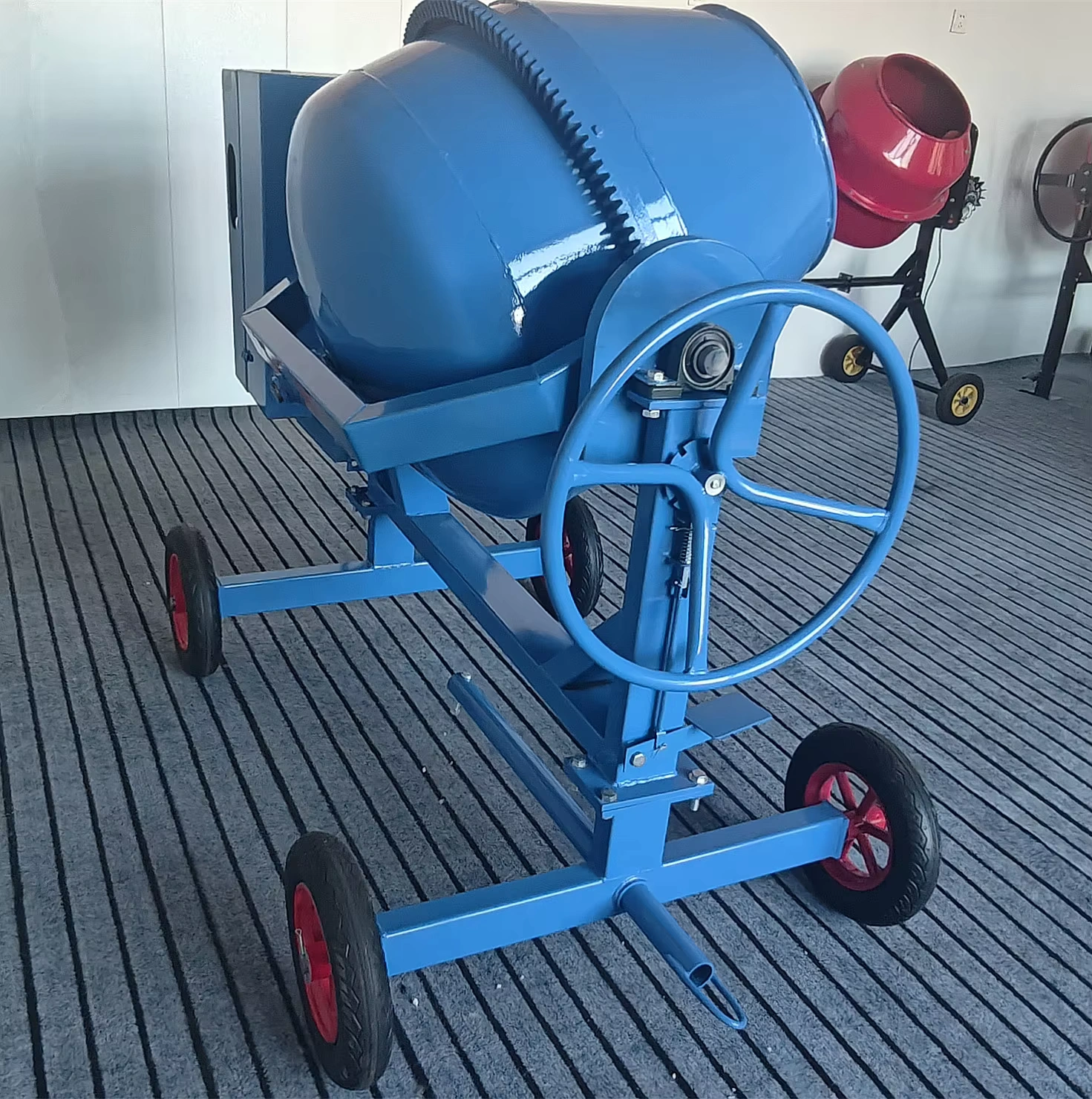 Original rear-quarter mixer view