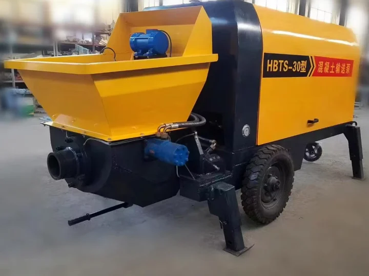 Yellow pump configuration: original workshop view
