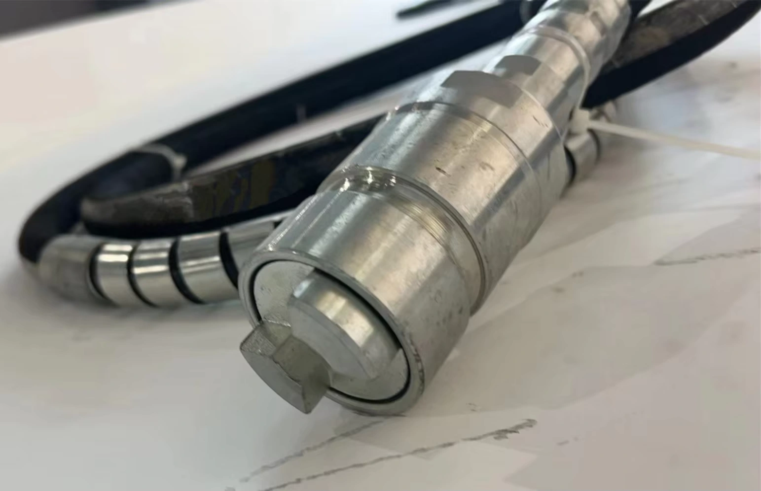 Original close-up of the poker end