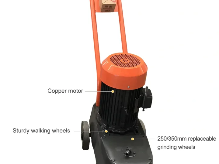 Grinder controls and main components