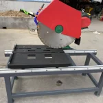 Front view and sliding table