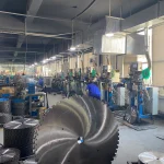 Blade manufacturing workshop