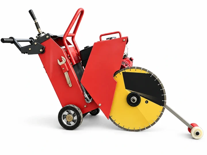 Q500 road cutter — overall view
