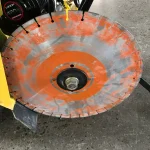 Blade fitted to a cutter — application example