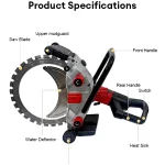 7425C-1 saw with labelled components