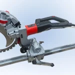 Carriage and saw mounting connection