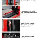 Handle, fork and pedal details