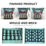 Mould and block examples; mould selection changes the output