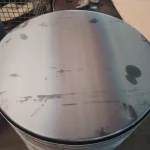Underside of the float pan