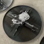 Pan fitted to a blade assembly; host assembly not included by default