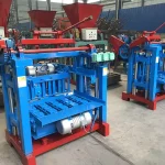 Workshop view of the machine