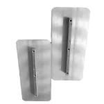 Rectangular blades with mounting strips