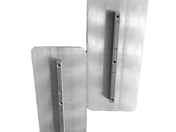 Rectangular blades with mounting strips