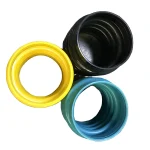 Loose bellows: openings and corrugated profile