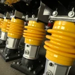 Bellows installed on a rammer; host machine not included