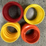 Loose bellows: openings and corrugated profile