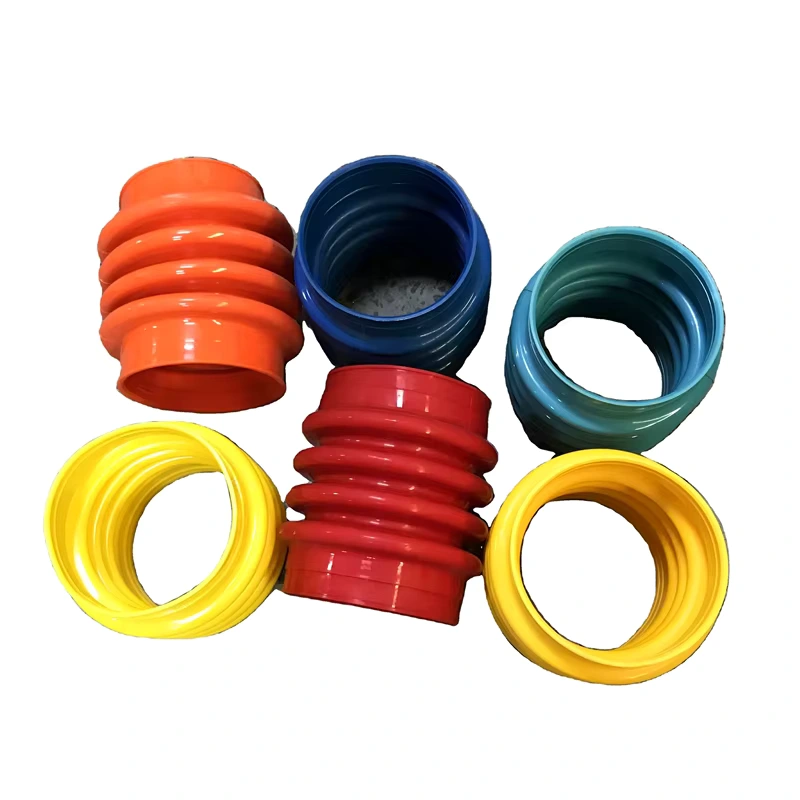 Loose bellows: openings and corrugated profile