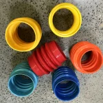 Loose bellows: openings and corrugated profile