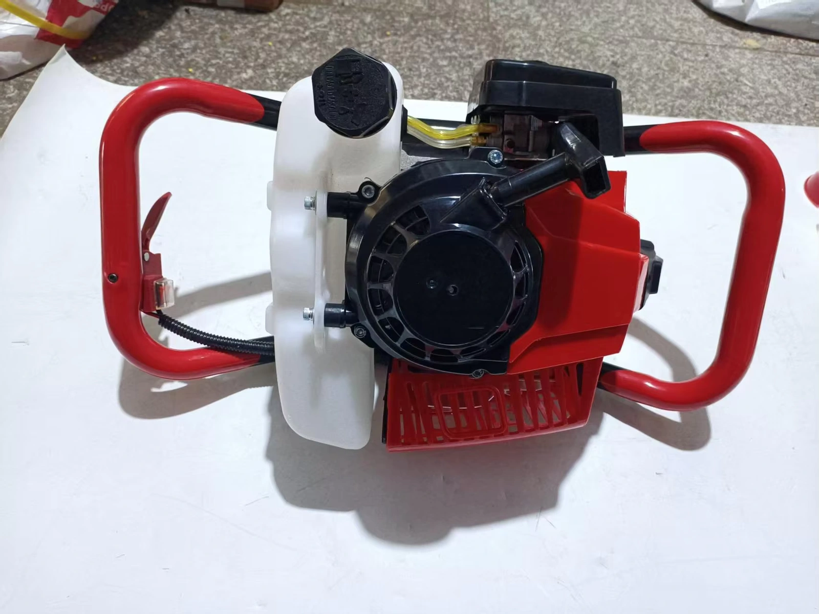 Powerhead handle and starter view