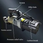 Cutter body and control labels