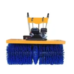 Rotary brush viewed from the front