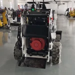 Rear engine and operator-control arrangement