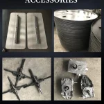 Separate pan, blade and drive-component examples