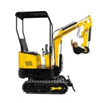 HT10 tracked excavator, boom and bucket