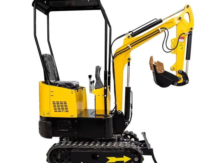 HT10 tracked excavator, boom and bucket