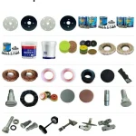 Optional abrasive/tool examples; agree the supplied set