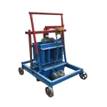 Mould frame, handle and transport-wheel layout